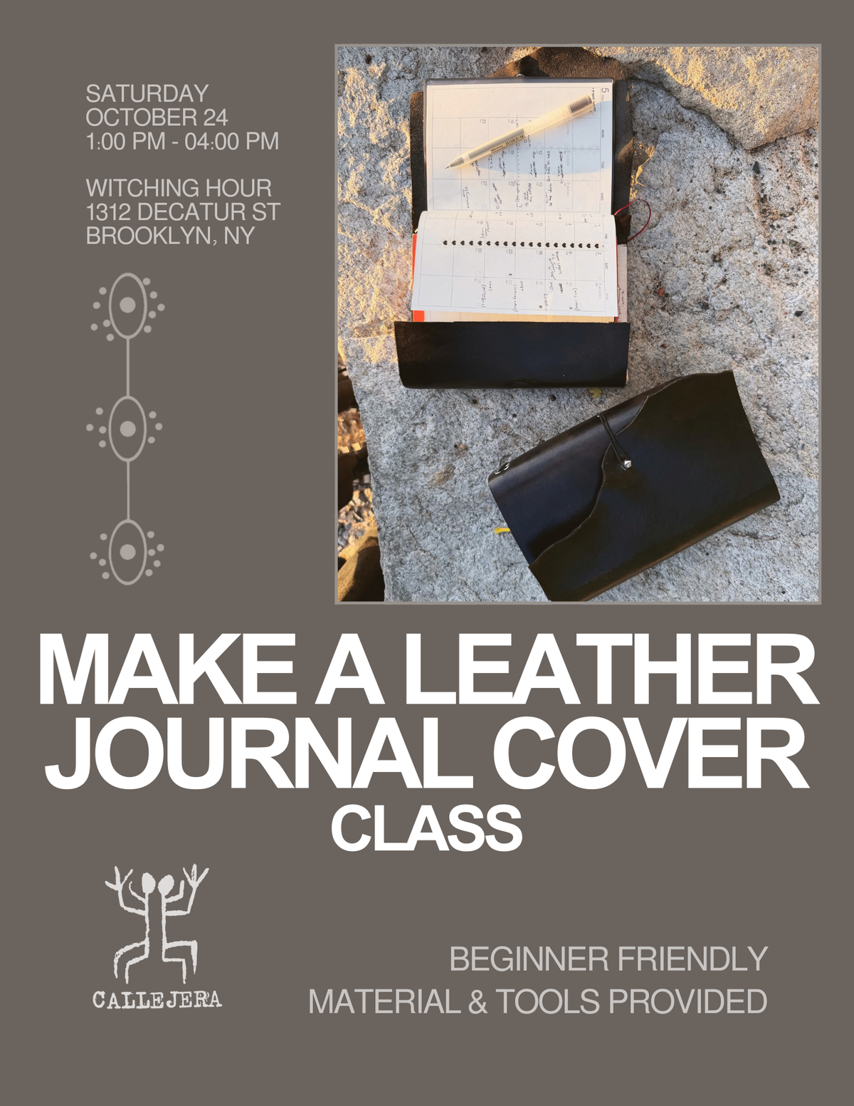 10/24 Journal Class | 1PM - 4PM | Witching Hour